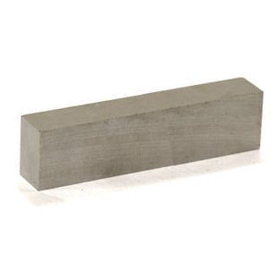 Alnico Block Magnet - 75mm x 15mm x 10mm - AMF Magnets New Zealand