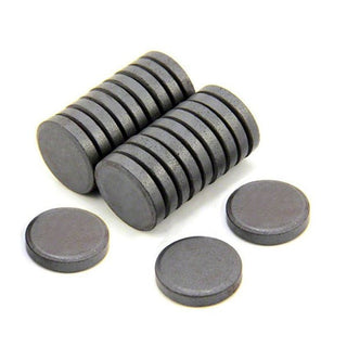 Ferrite Disc Magnet - 8mm x 3mm - AMF Magnets New Zealand