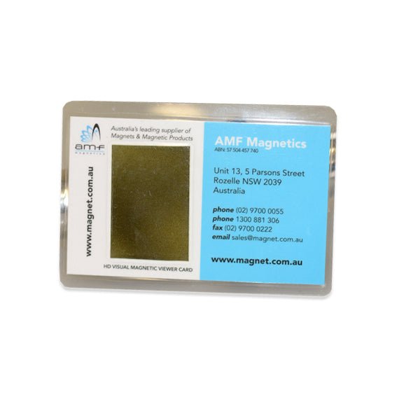 HD Visual Magnetic Viewer Card - AMF Magnets New Zealand