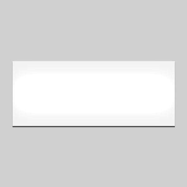 Magnetic Labels - 150mm x 60mm - 0.8mm | White - AMF Magnets New Zealand