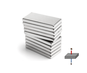 Neodymium Block Magnet - 20mm x 10mm x 3mm | N48 - AMF Magnets New Zealand