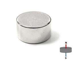 Neodymium Disc Magnet - 18mm x 15mm | N48 - AMF Magnets New Zealand