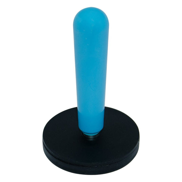 Neodymium Rubber Coated Female Thread Pot Magnet with Handle | (D)43mm x 60mm - AMF Magnets New Zealand