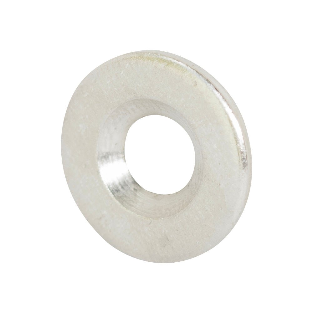 Non-Magnetic Steel Countersunk Washer | 15mm (OD) x 1.5mm (H) | Countersunk (ID)5.4mm/(ID)8.4mm - AMF Magnets New Zealand