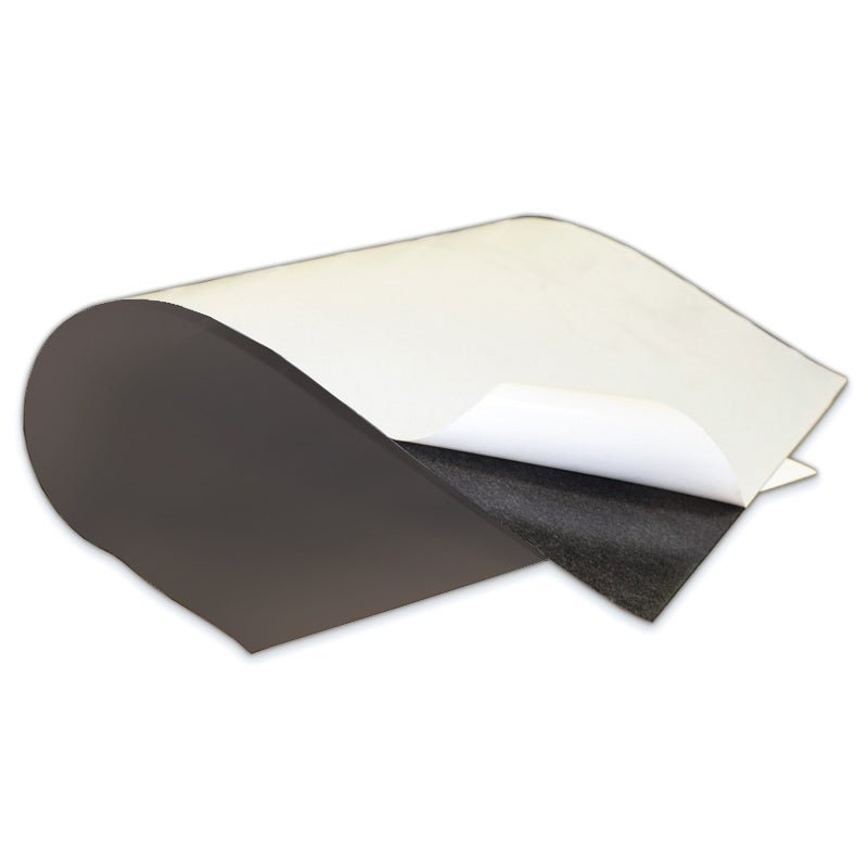 Self-Adhesive Steel Magnet Holding Sheet | Brown | 620mm x 0.8mm x 1m - AMF Magnets New Zealand