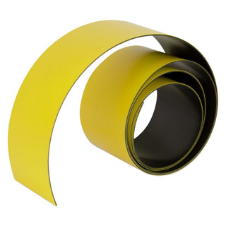 Yellow Magnetic Tape - 50mm x 0.6mm | PER METRE | Supplied As Continuous Length - AMF Magnets New Zealand