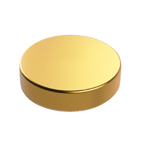 Gold (Ni+Cu+Ni+Au) - AMF Magnets New Zealand