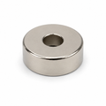 Neodymium Countersunk Ring Magnet – (OD) 18mm x (ID) 10.4/5.5mm x (H) 7mm | N30SH | High Temperature >150°C