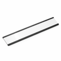 Magnetic Label Holder C-Channel Set – 100mm x 15mm x 1.1mm | Includes Plastic Cover and Insert Card