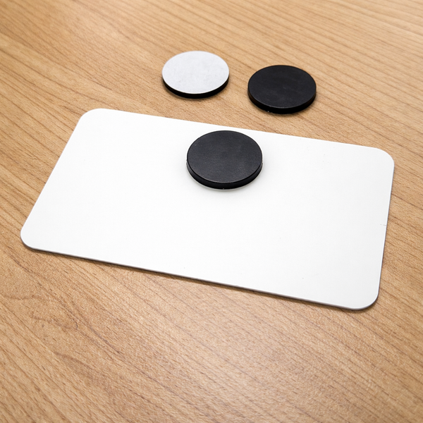 Self-Adhesive Round Patch Magnet | D20mm x 2mm (0.8” x 0.08”) | Sold Per Patch