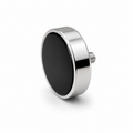 Neodymium Pot Magnet with M6 Male Thread - D32mm x 18mm (TH) | 10mm External Boss | Epoxy Coated Base