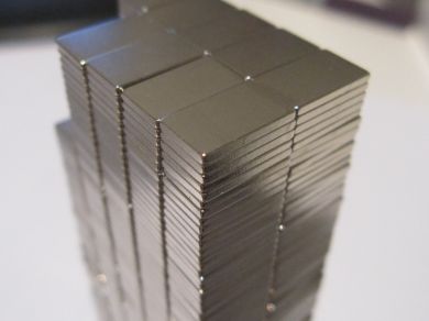 Neodymium Block Magnet - 10mm x 5mm x 1mm | N52