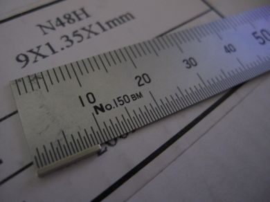 Neodymium Block Magnet - 9mm x 1.3mm x 1mm | N48H | High Temperature ≤120ºC