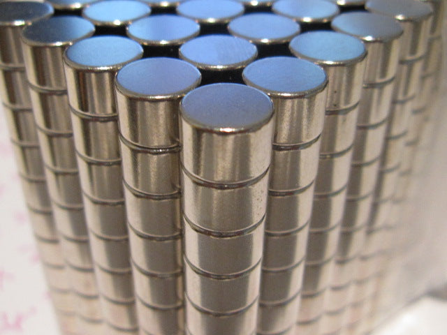 Neodymium Disc Magnet 9.5mm x 6.35mm N45