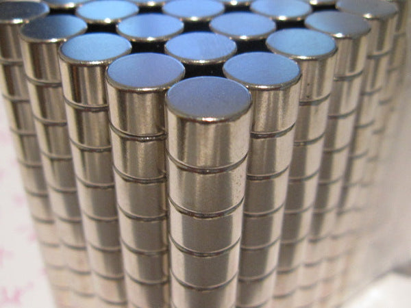 Neodymium Disc Magnet 9.5mm x 6.35mm N45