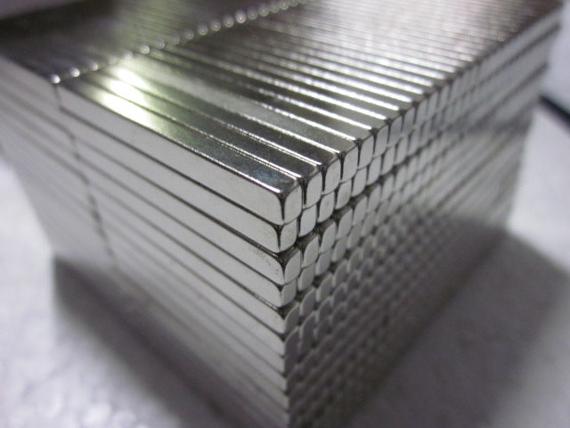 Neodymium Block Magnet - 36mm x 3.4mm x 2.6mm | N52