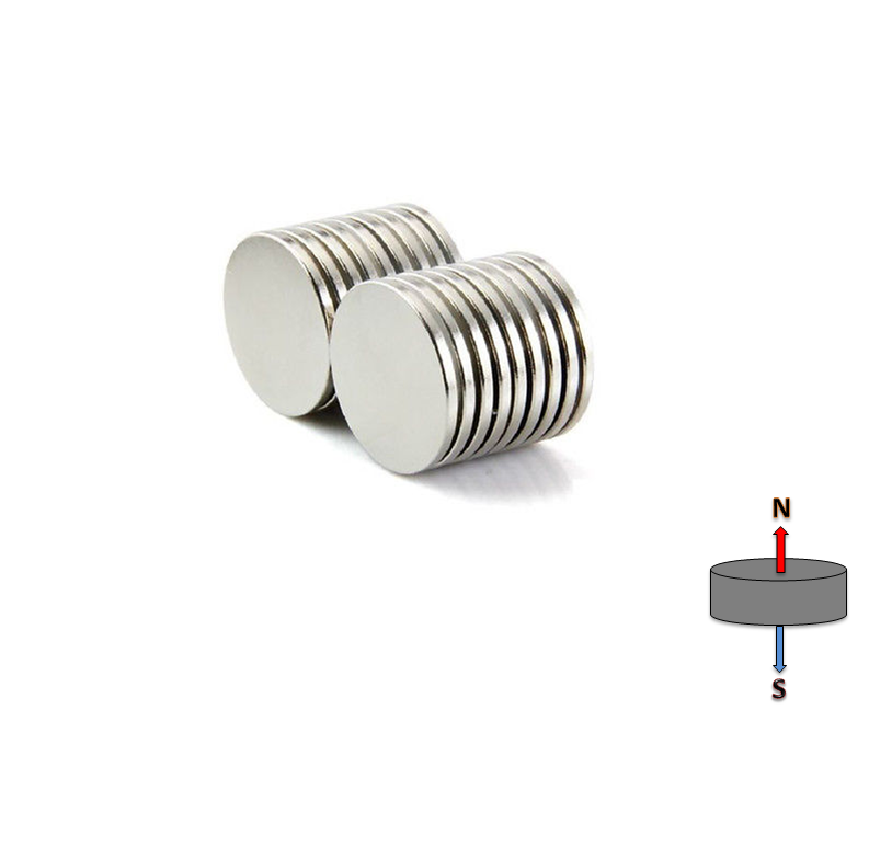 Neodymium Disc Magnet 12mm x 2mm N42