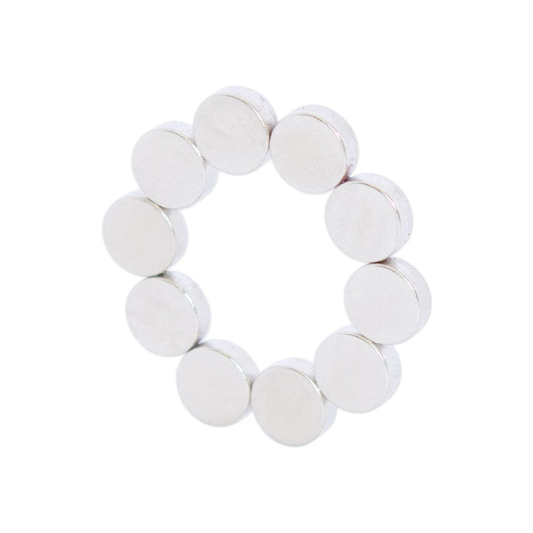 Neodymium Disc Magnet 6mm x 2mm N45 | Diametrical Magnetised