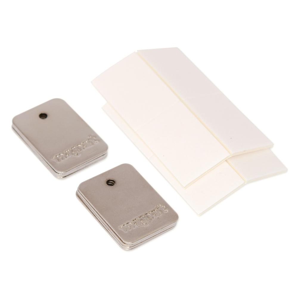 Magnart – Metal Plates with Self Adhesive Tabs | 20 Pack