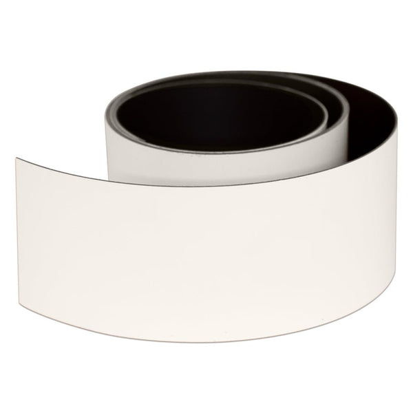 White Magnetic Tape 50mm x 0.6mm | PER METRE | Supplied As Continuous Length - AMF Magnets New Zealand