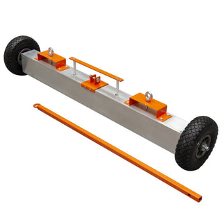 3-in-1 Towable Magnetic Sweeper with Quick Release | 60" - AMF Magnets New Zealand