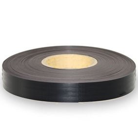 Black Magnetic Tape - 50mm x 0.6mm | 60m ROLL - AMF Magnets New Zealand