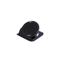 Black Square Round Memo Clip Magnet | 30mm - AMF Magnets New Zealand