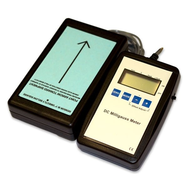 DC Milligauss Meter for Air Shipments - AMF Magnets New Zealand