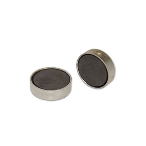 Ferrite Disc Magnet - 15mm x 4mm | Capped - AMF Magnets New Zealand