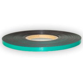 Green Magnetic Tape - 10mm x 0.8mm | 30m ROLL - AMF Magnets New Zealand