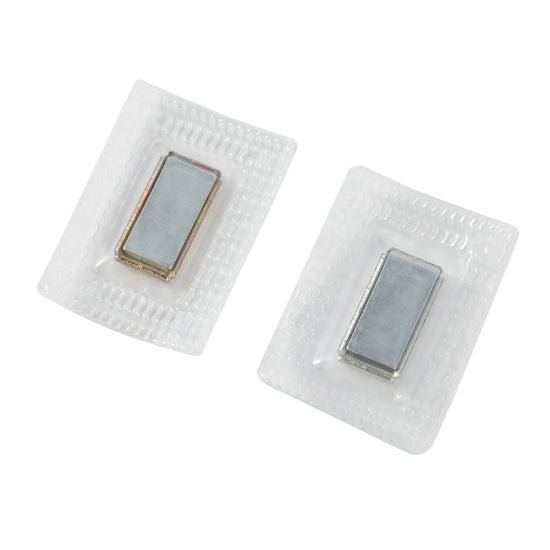 Magnetic Button Stitchable Rectangular - 20mm x 10mm x 2mm | Sold Per Pair - AMF Magnets New Zealand