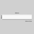 Magnetic Labels - 250mm x 40mm x 0.8mm | White - AMF Magnets New Zealand