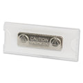 Magnetic Name Badge with Clear Acrylic Name Holder | 3" x 1.18" | 1 PACK - AMF Magnets New Zealand