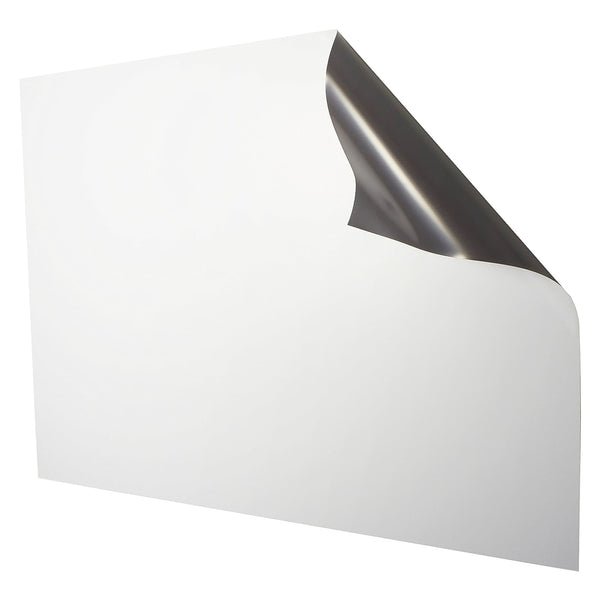 Magnetic Sheeting Gloss White - 1000mm x 0.8mm x 1m - AMF Magnets New Zealand