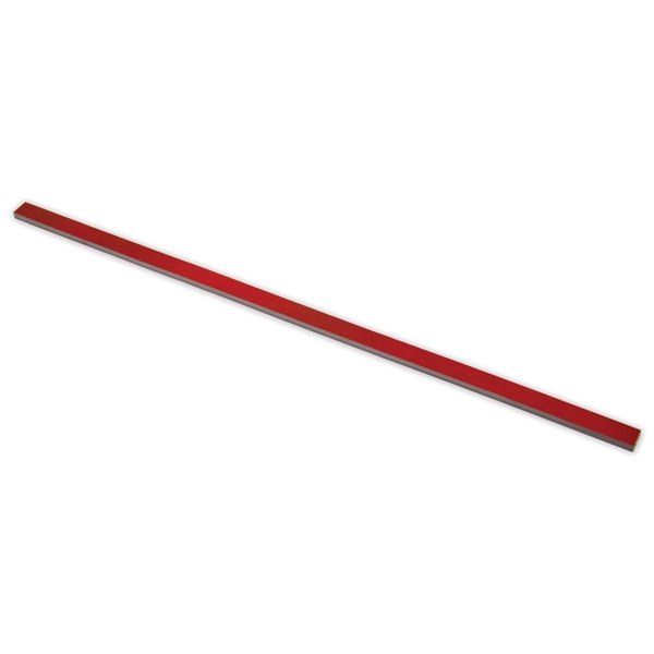 Magnetic Strip 500mm x 15mm x 6mm | Red - AMF Magnets New Zealand