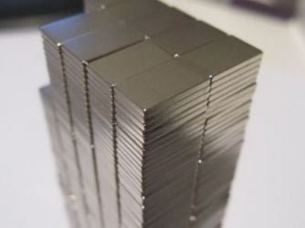 Neodymium Block Magnet - 10mm x 6mm x 1mm | N50 - AMF Magnets New Zealand