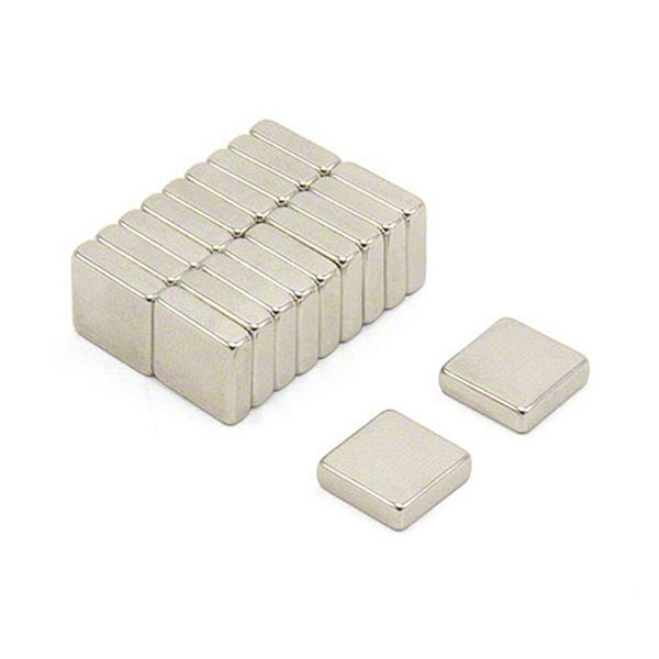 Neodymium Block Magnet - 13mm x 12.5mm x 3.3mm - AMF Magnets New Zealand