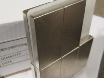 Neodymium Block Magnet 50.8 x 24.5 x 6.35mm N45 - AMF Magnets New Zealand