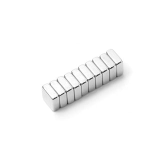 Neodymium Block Magnet - 6.35mm x 6.35mm x 2.5mm - AMF Magnets New Zealand