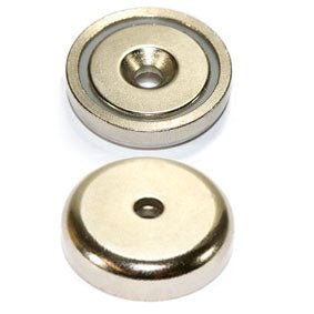 Neodymium Countersunk Pot Magnet - 16mm x 5mm - AMF Magnets New Zealand