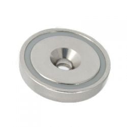 Neodymium Countersunk Pot Magnet - D12mm x 5mm - AMF Magnets New Zealand