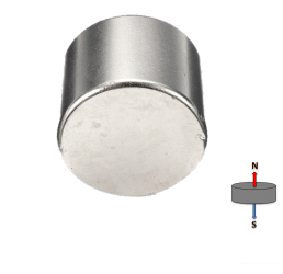 Neodymium Cylinder Magnet - 20mm x 20mm | N40 - AMF Magnets New Zealand