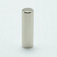 Neodymium Cylinder Magnet - 3mm x 10mm - AMF Magnets New Zealand