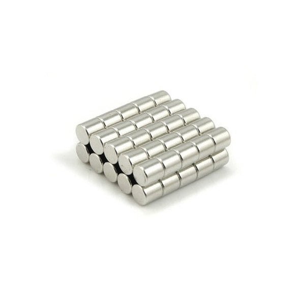 Neodymium Cylinder Magnet - 3mm x 4mm - AMF Magnets New Zealand