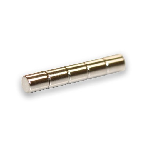 Neodymium Cylinder Magnet - 4mm x 5mm - AMF Magnets New Zealand