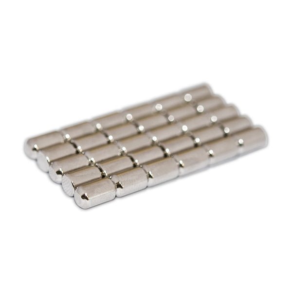Neodymium Cylinder Magnet - 4mm x 6.5mm | North Taper - AMF Magnets New Zealand
