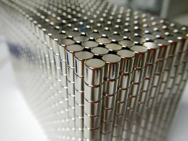 N52 Neodymium Magnets – 5mm X 5mm Disc, Strong Rare Earth Cylinder (Single Magnet)