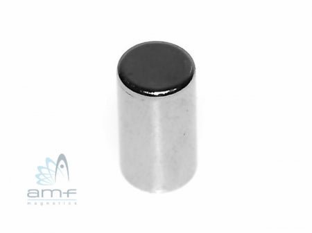 Neodymium Cylinder Magnet - 6.35mm x 12.7mm - AMF Magnets New Zealand