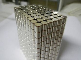 Neodymium Cylinder Magnet - 6mm x 6mm | N50 - AMF Magnets New Zealand