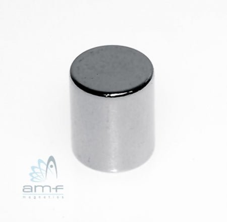 Neodymium Cylinder Magnet - 9mm x 17.5mm | N42 - AMF Magnets New Zealand